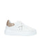 Ed Parrish SNEAKER Bianco/platino