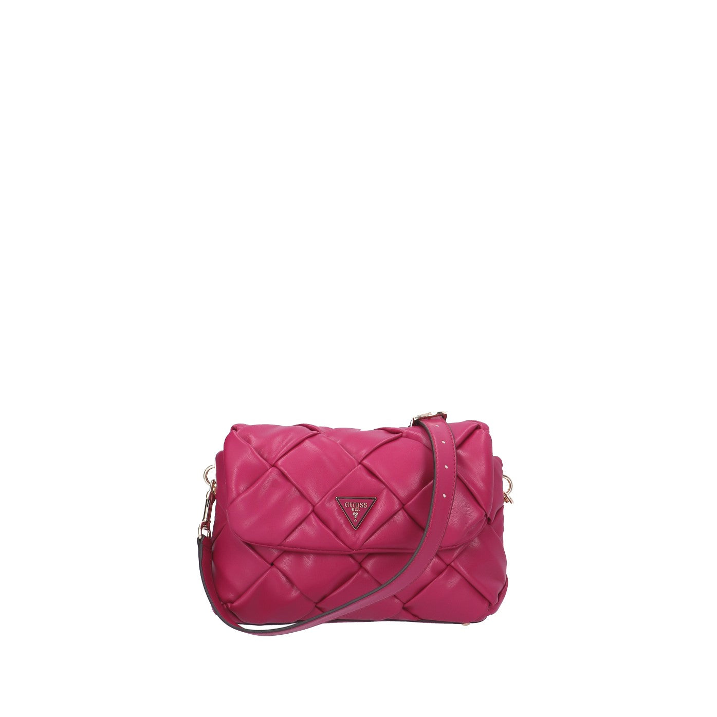 Guess BORSA A SPALLA Lampone