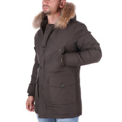 Canadian PARKA Nero/verde