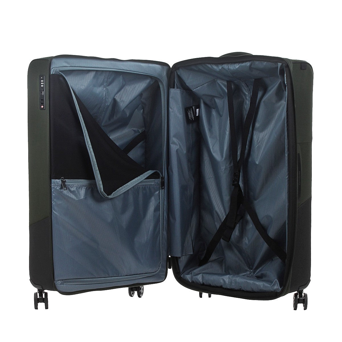 Samsonite SPINNER L 4 RUOTE Earth Green