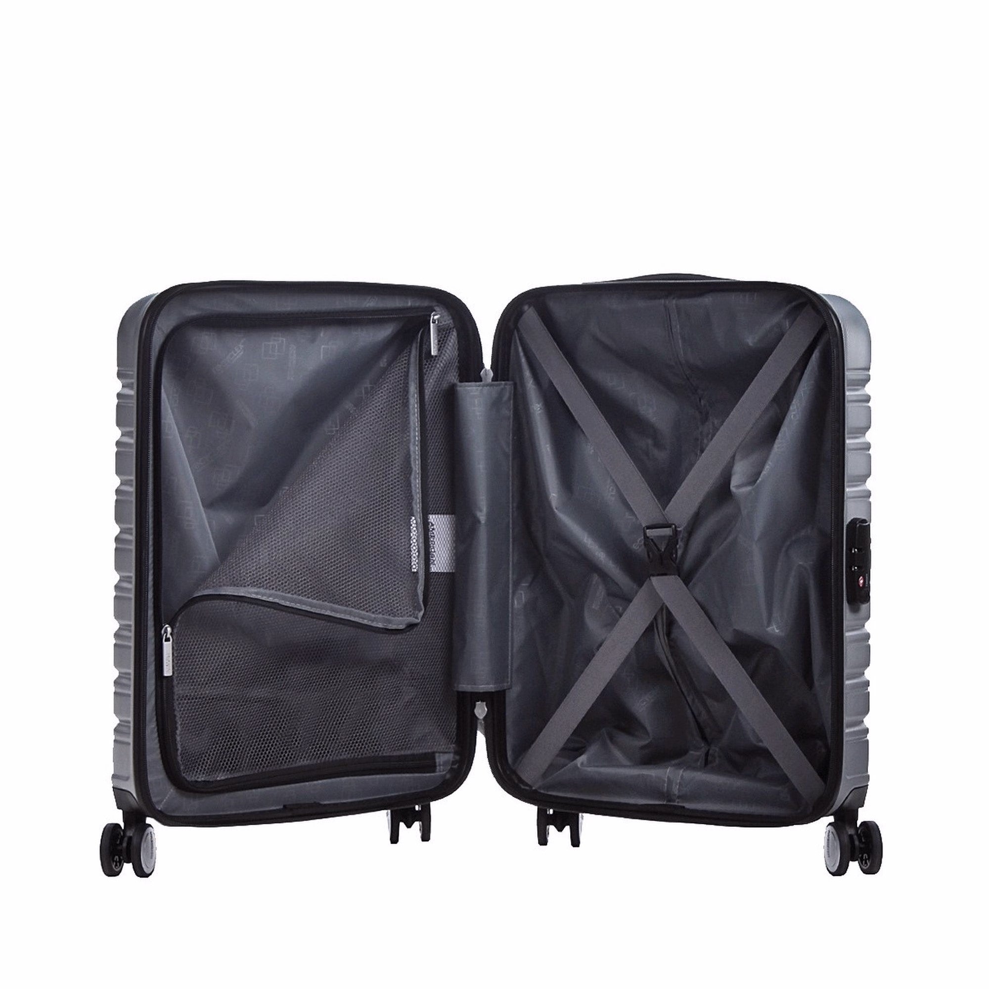 American Tourister By Samsonite SPINNER CABINA 4 RUOTE Argento