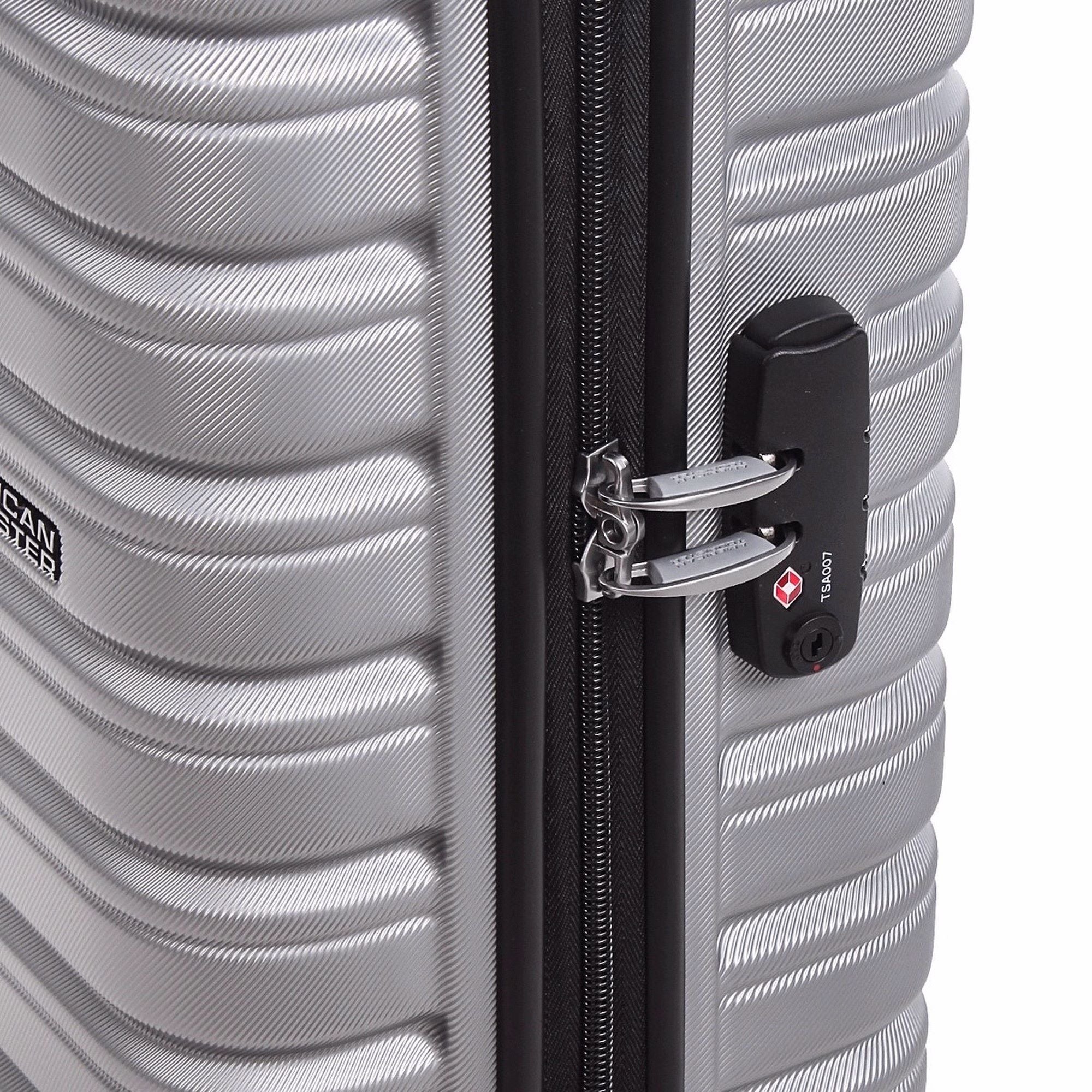 American Tourister By Samsonite SPINNER CABINA 4 RUOTE Argento