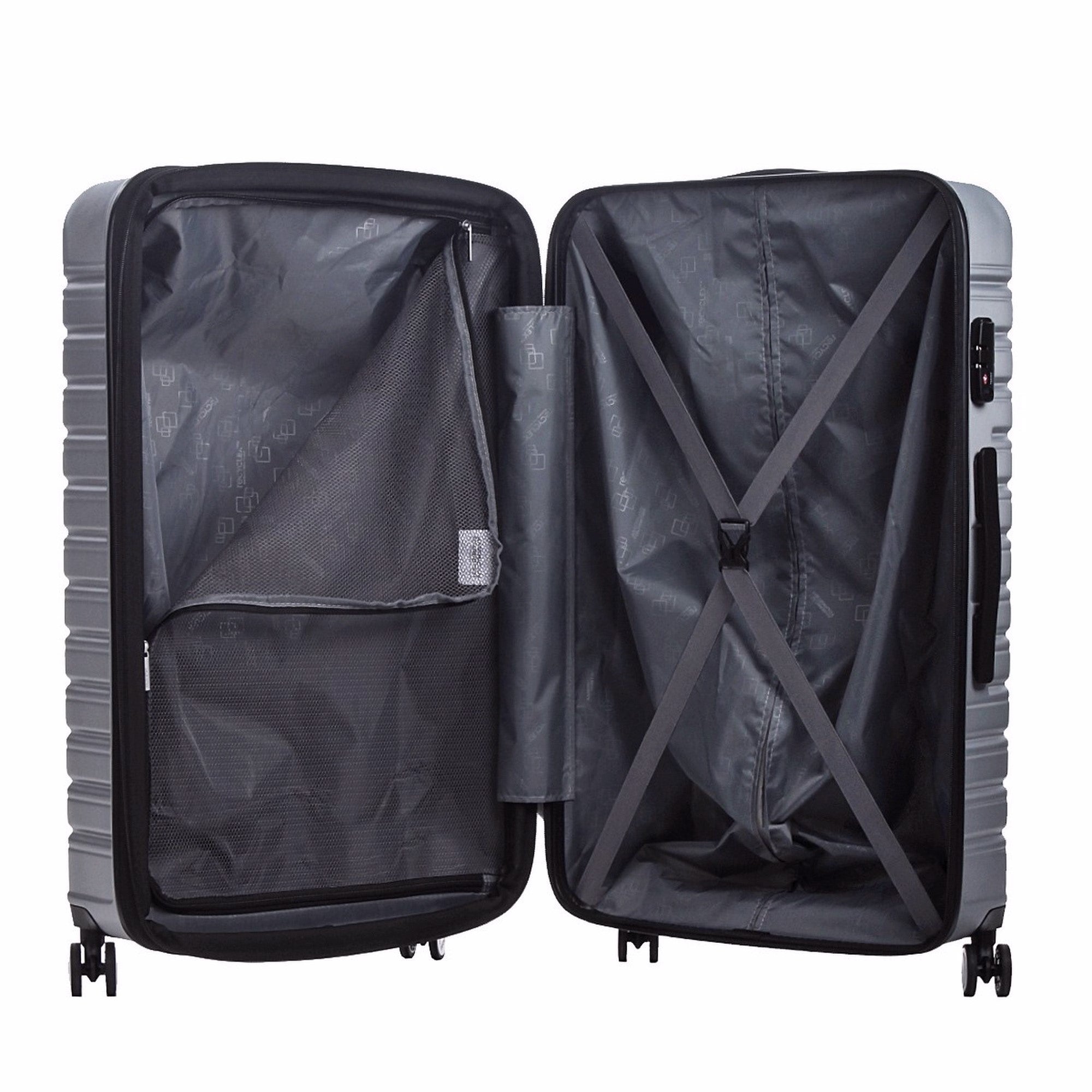 American Tourister By Samsonite SPINNER L 4 RUOTE Argento