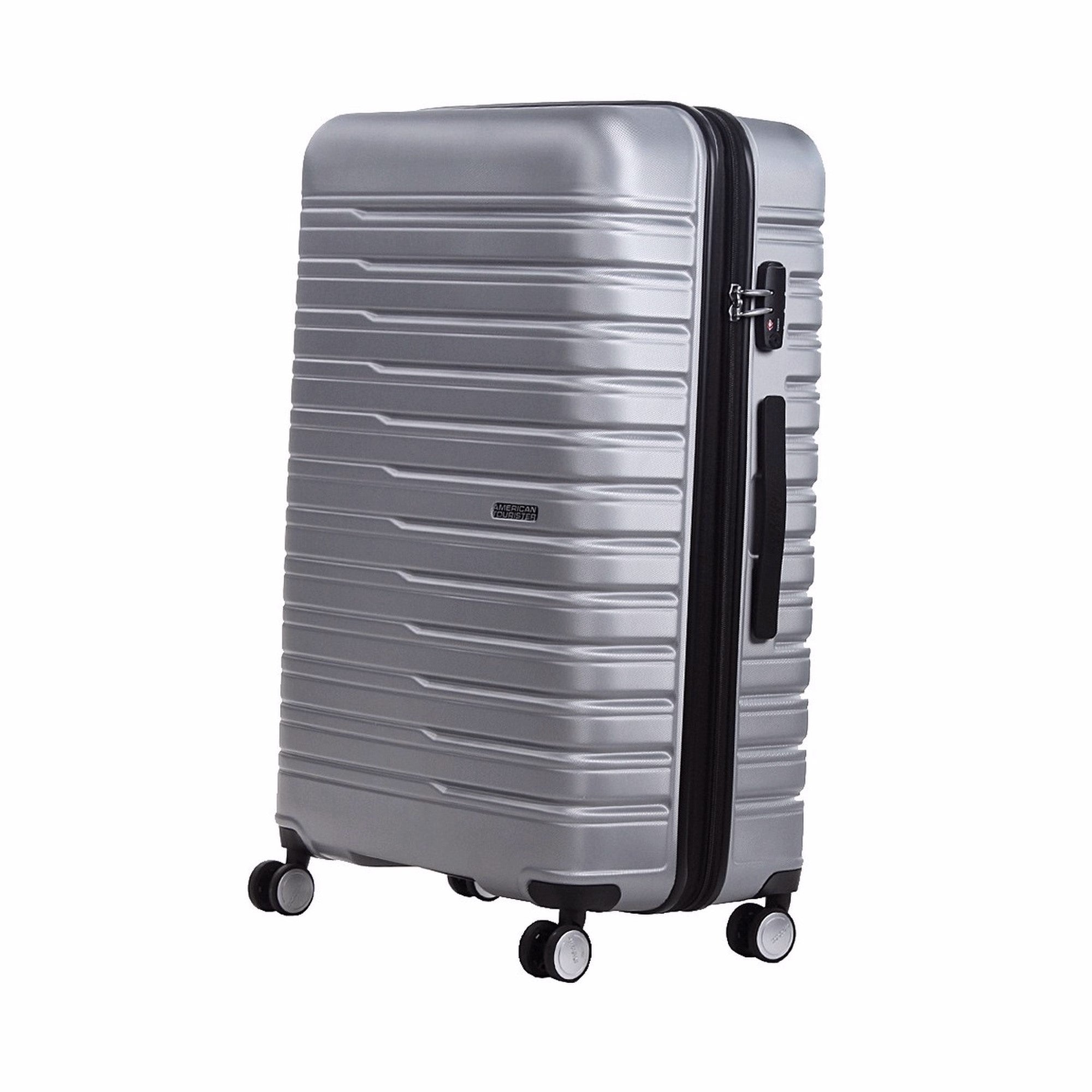 American Tourister By Samsonite SPINNER L 4 RUOTE Argento