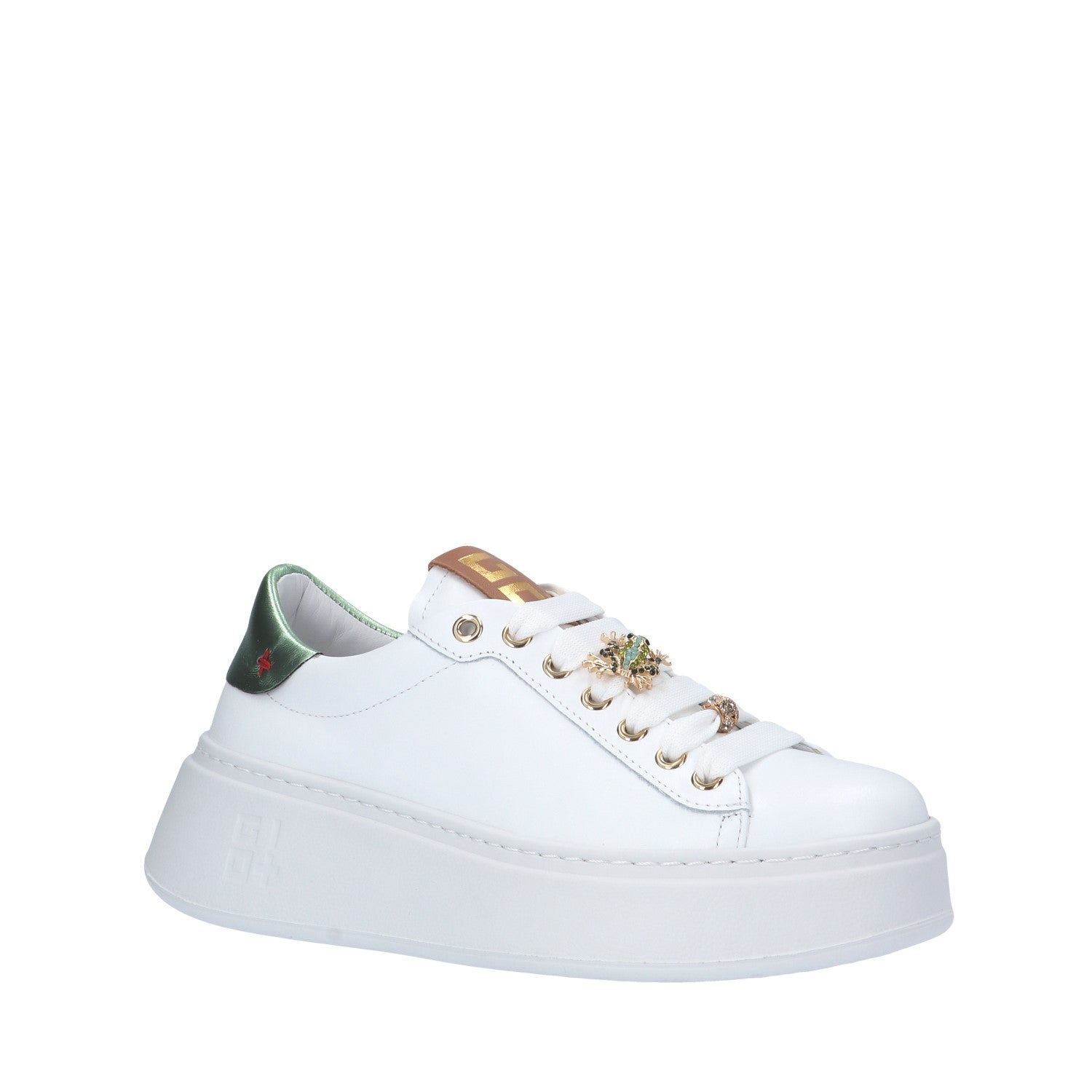 Gio+ SNEAKER Bianco/verde