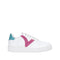 Victoria SNEAKER Bianco/fucsia