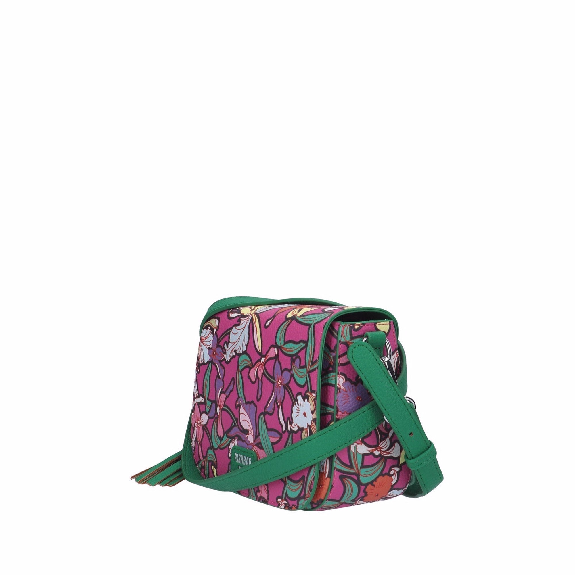 Pash Bag TRACOLLA Fuxia/verde