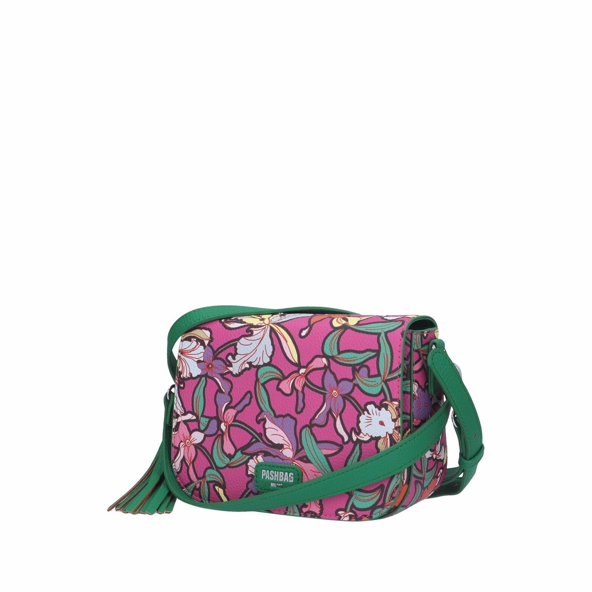 Pash Bag TRACOLLA Fuxia/verde