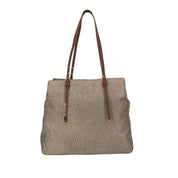 Borbonese BORSA A SPALLA Beige/marrone