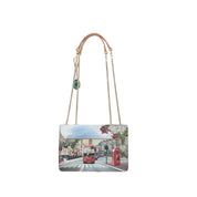 Ynot? BORSA A SPALLA London Rainbow