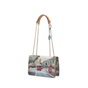 Ynot? BORSA A SPALLA London Rainbow