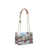 Ynot? BORSA A SPALLA London Rainbow