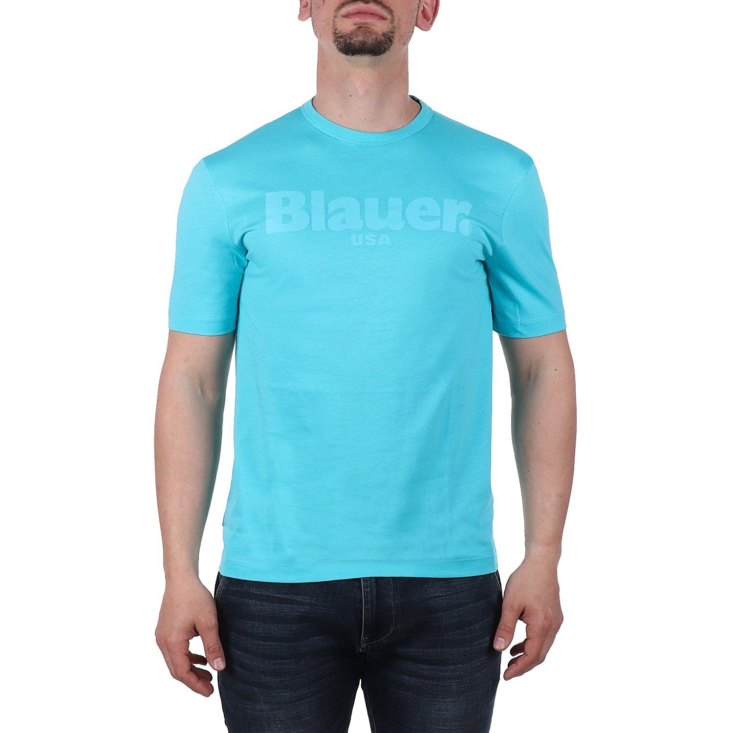 Blauer T-SHIRT Turchese