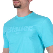 Blauer T-SHIRT Turchese