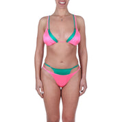 Mefui BIKINI Fucsia/verde