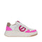 No Name SNEAKER Fuxia/rosa/bianco