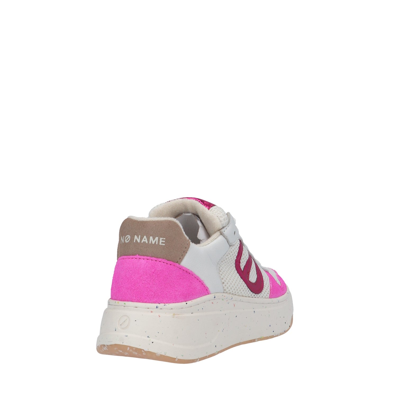 No Name SNEAKER Fuxia/rosa/bianco