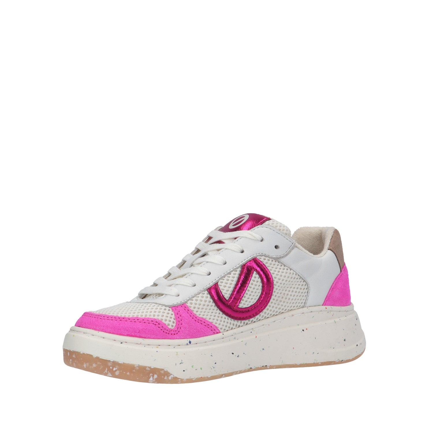 No Name SNEAKER Fuxia/rosa/bianco