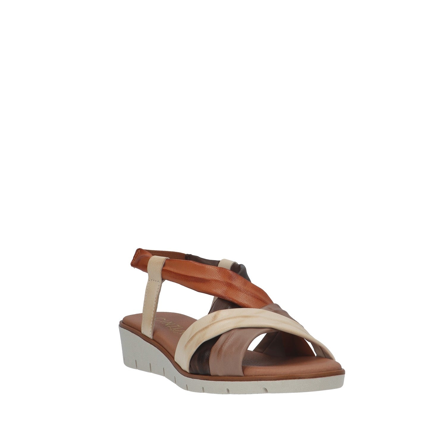 Cinzia Soft SANDALO ZEPPA Multi Beige