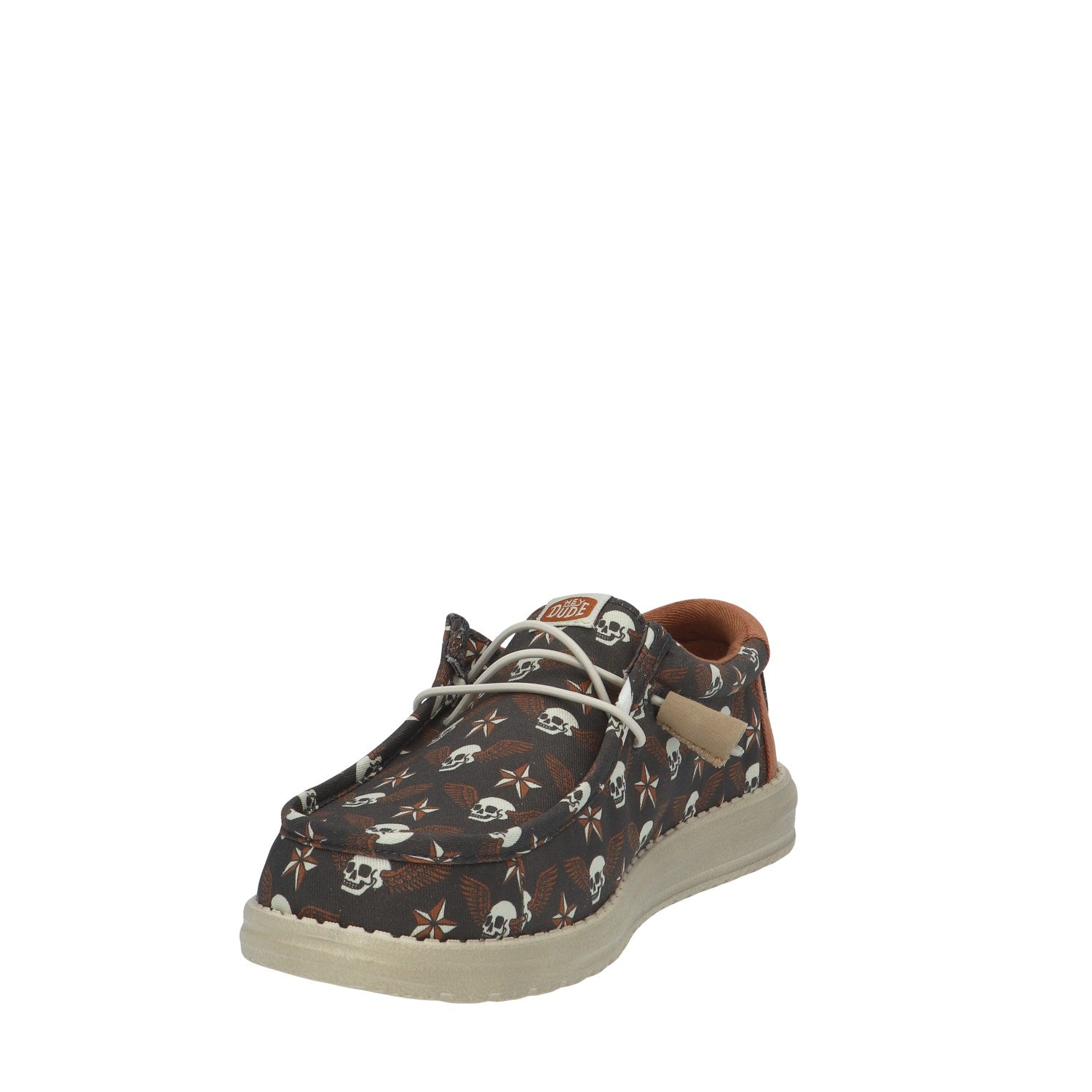 Heydude SLIP ON Nero/cuoio