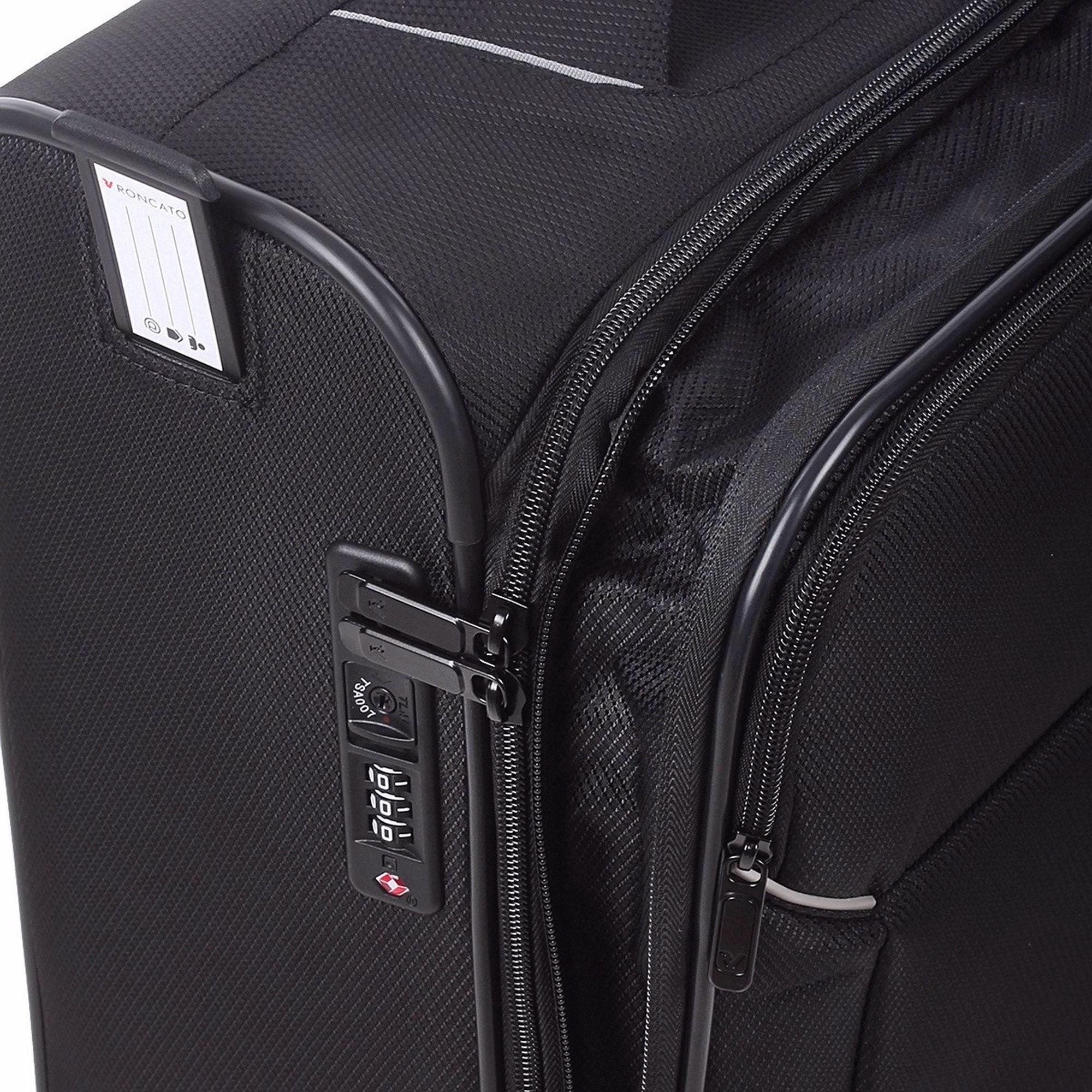 Roncato SPINNER CABINA 4 RUOTE Nero