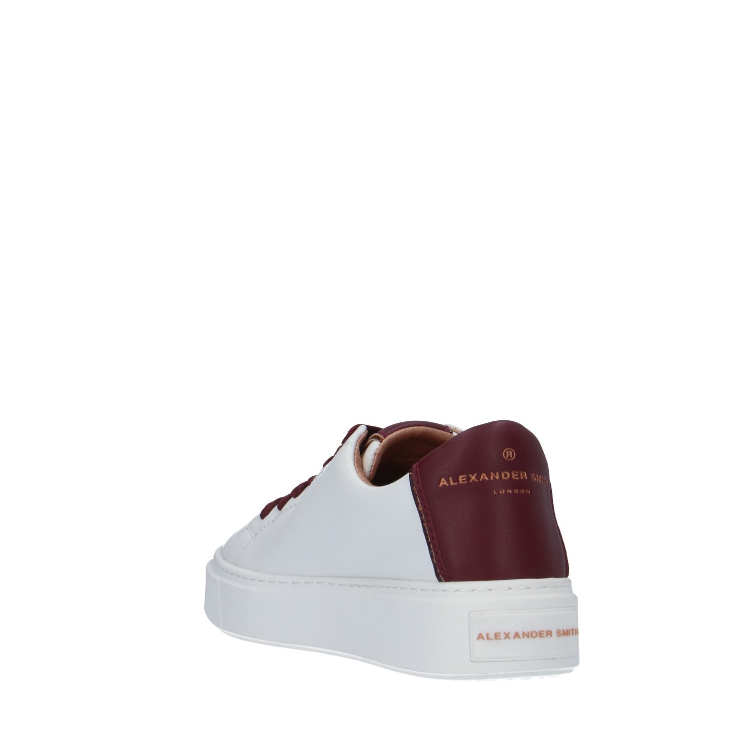 Alexander Smith SNEAKER Bianco/bordeaux