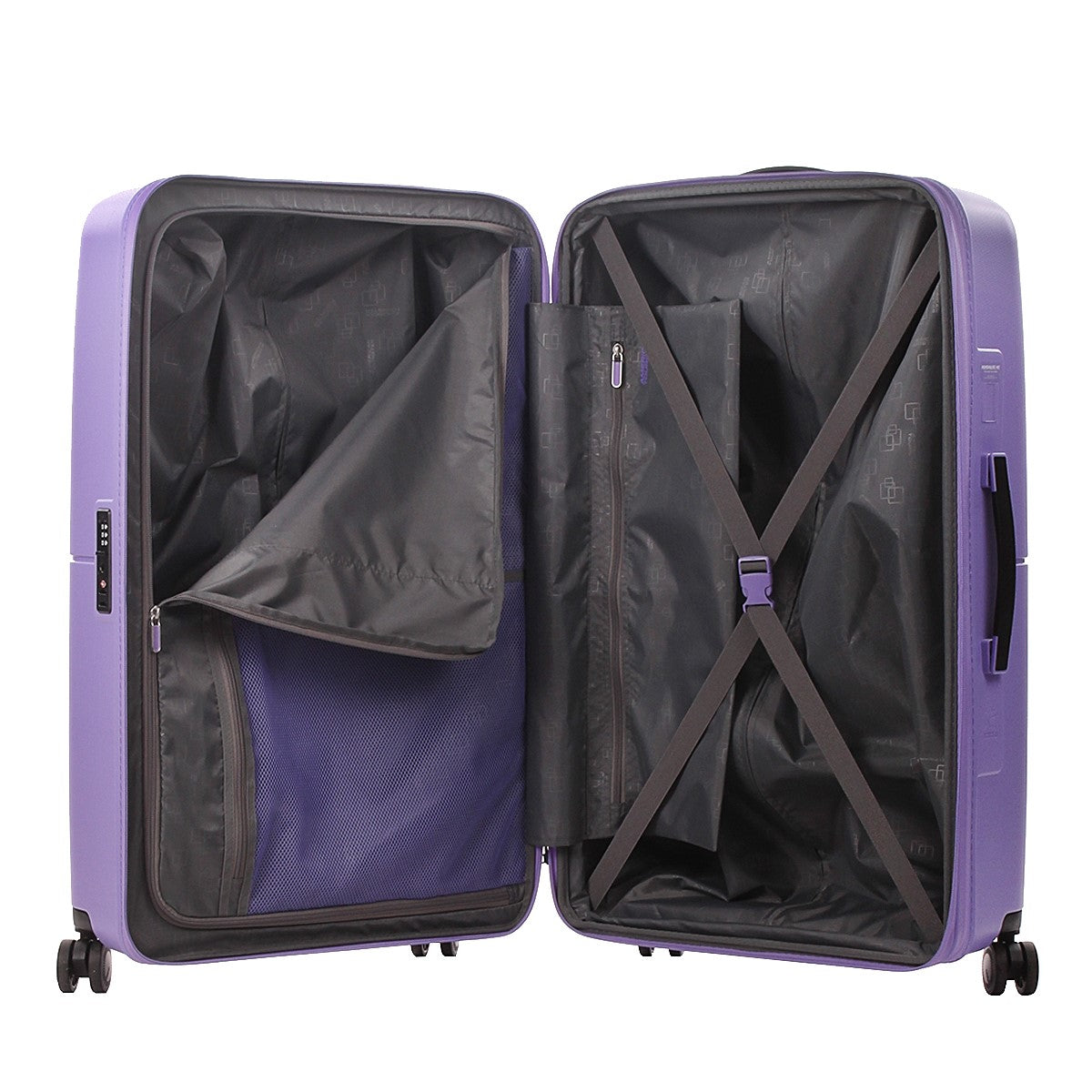 American Tourister By Samsonite SPINNER L 4 RUOTE Violet Purple