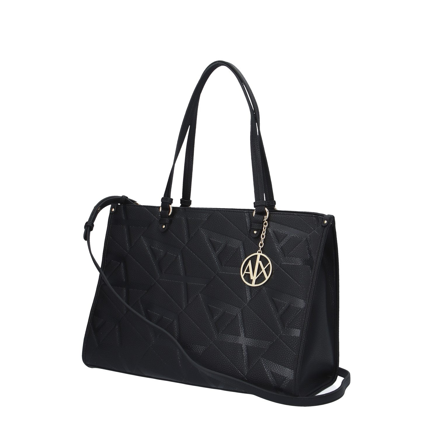 Armani Exchange BORSA A SPALLA Nero