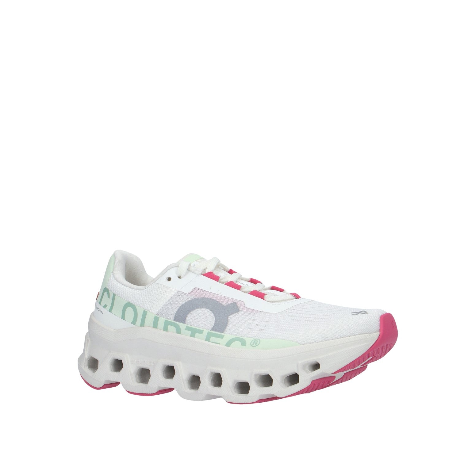 On Running SNEAKER Bianco/lime