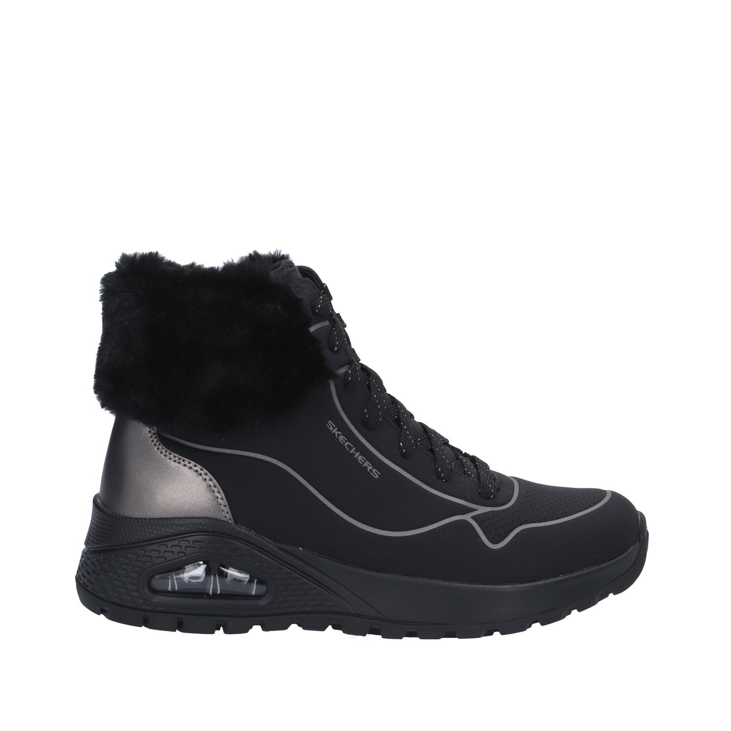 Skechers SNEAKER ALTA Nero