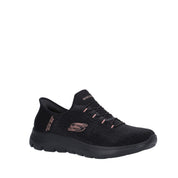 Skechers SLIP ON Nero/oro