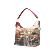 Ynot? BORSA A SPALLA Rome Raining