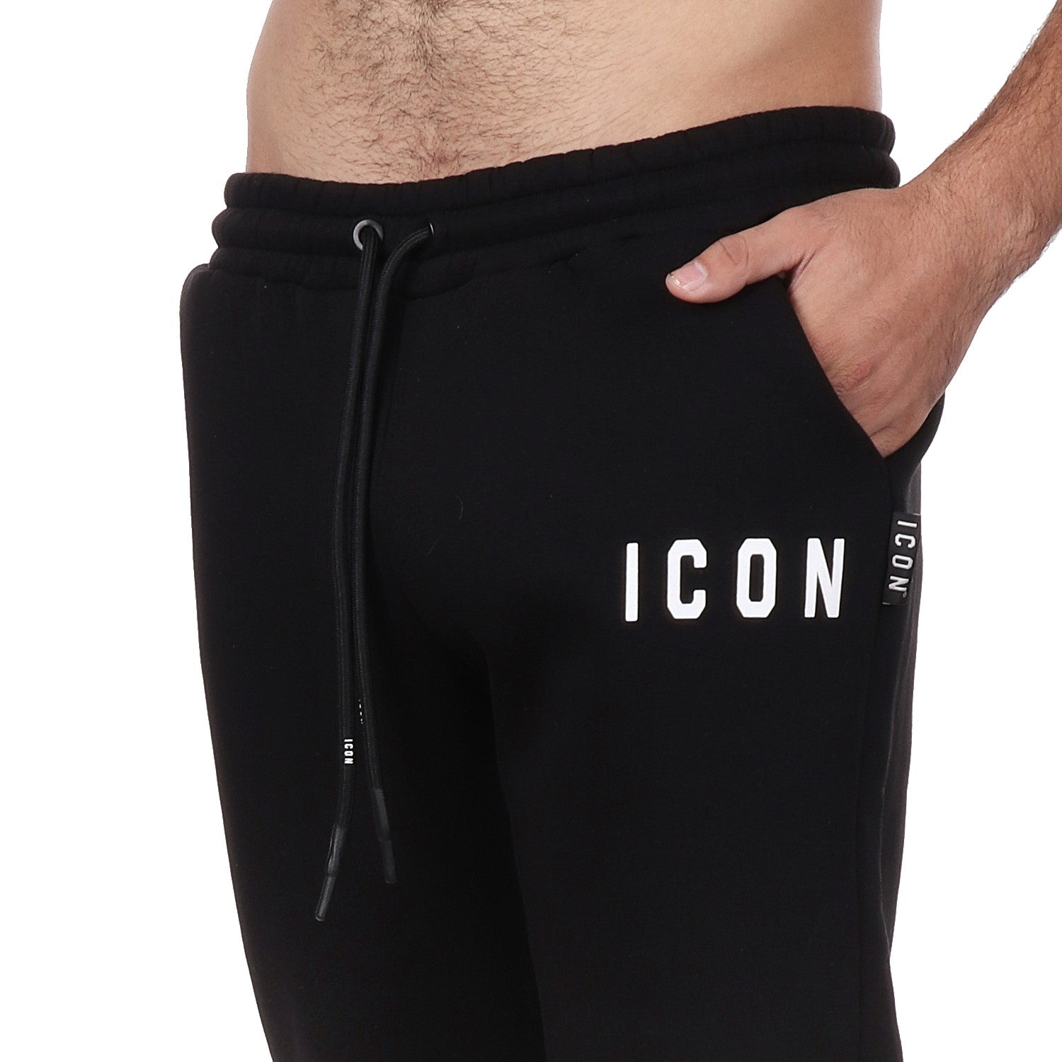 Icon PANTALONE SPORTIVO Nero/panna