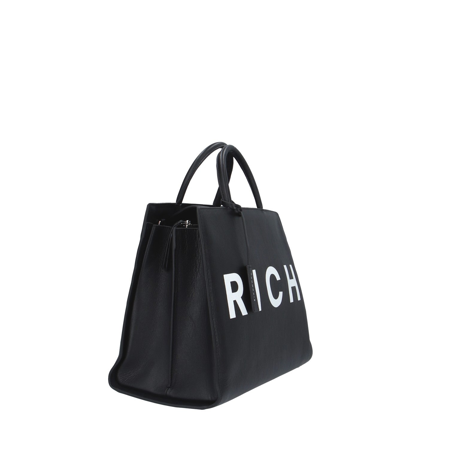 John Richmond BORSA A MANO Nero/bianco