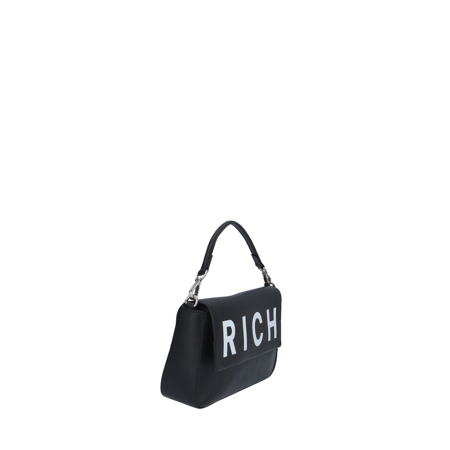 John Richmond BORSA A SPALLA Nero/bianco