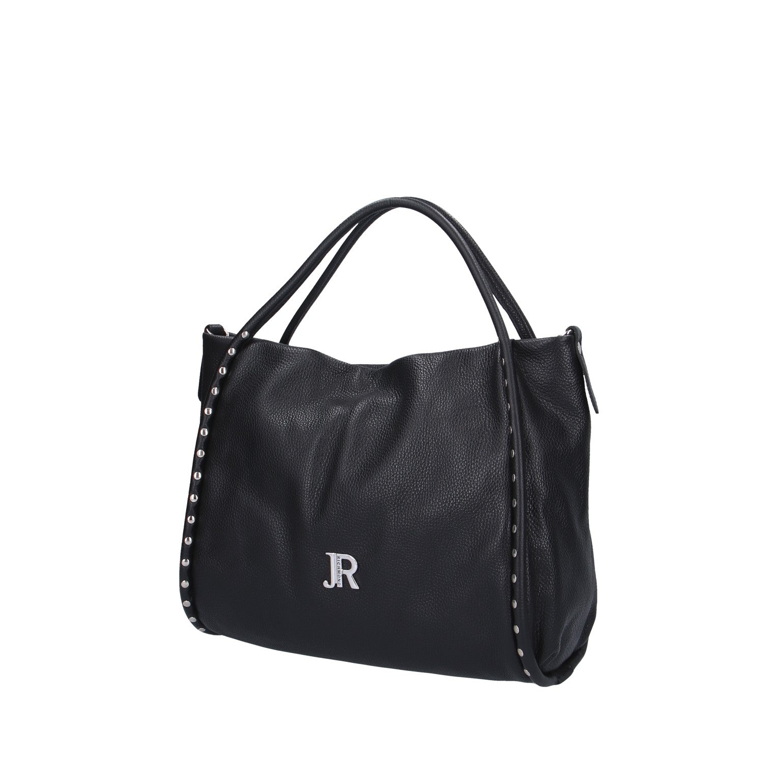 John Richmond BORSA A SPALLA Nero/argento