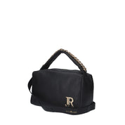 John Richmond BORSA A SPALLA Nero/oro