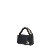 John Richmond BORSA A SPALLA Nero/oro