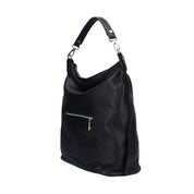 John Richmond BORSA A SPALLA Nero/argento