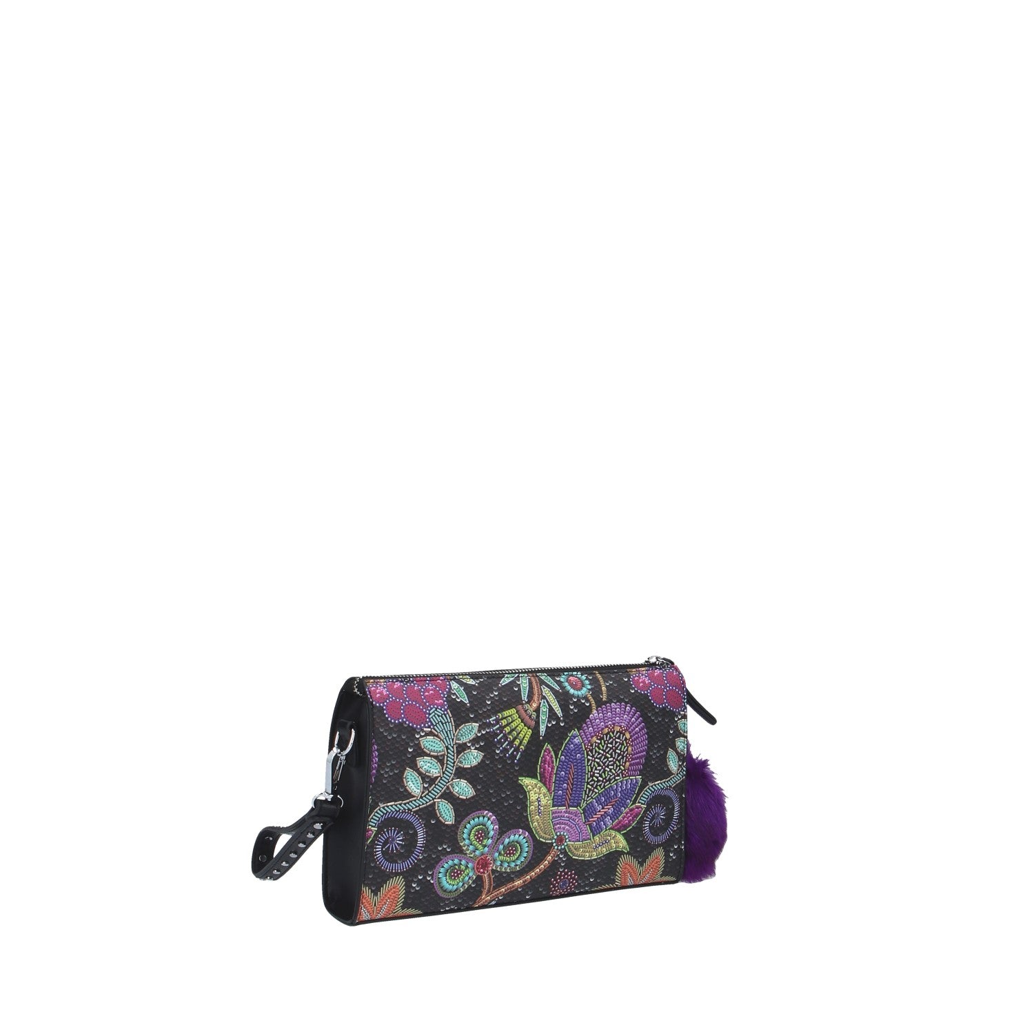 Pash Bag POCHETTE Nero/fiori