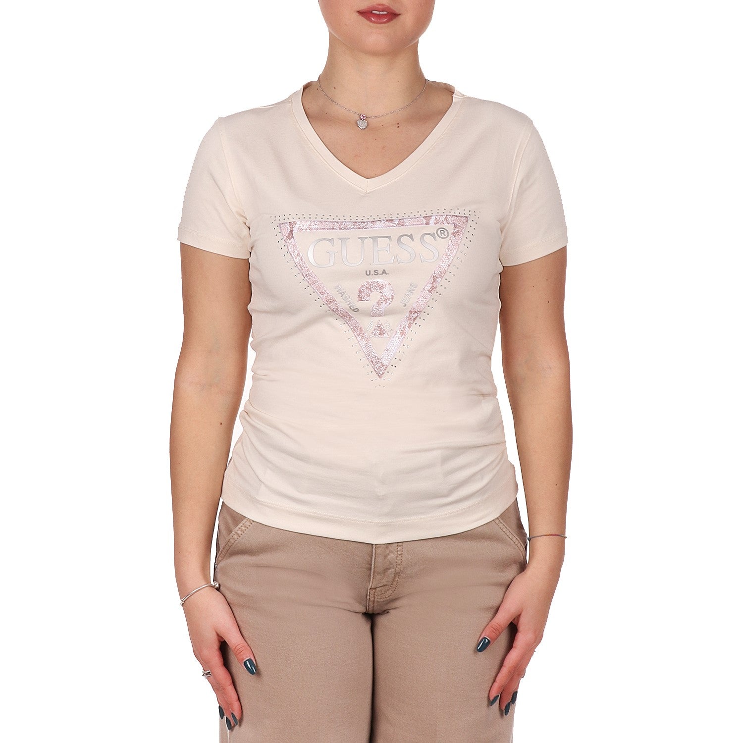 Guess T-SHIRT Crema