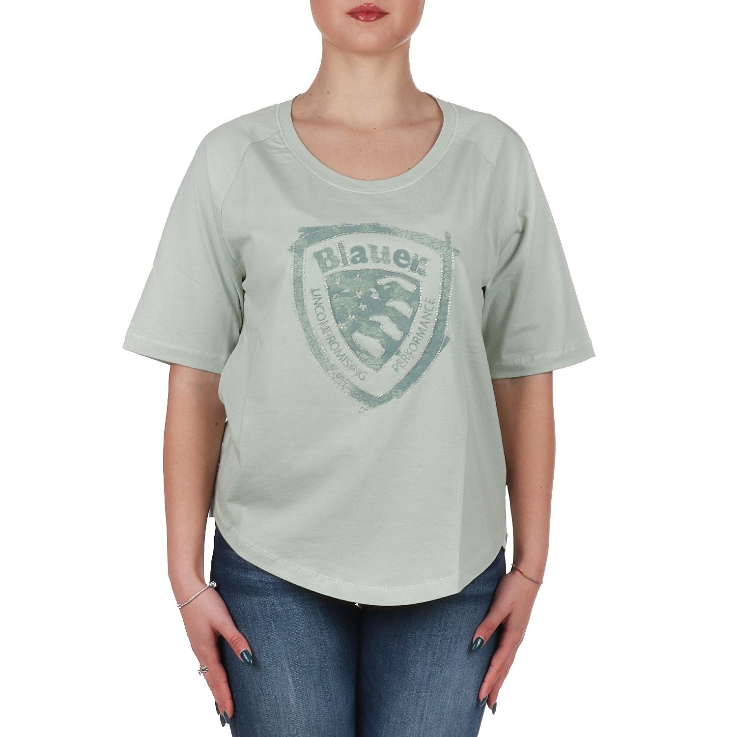 Blauer T-SHIRT Verde