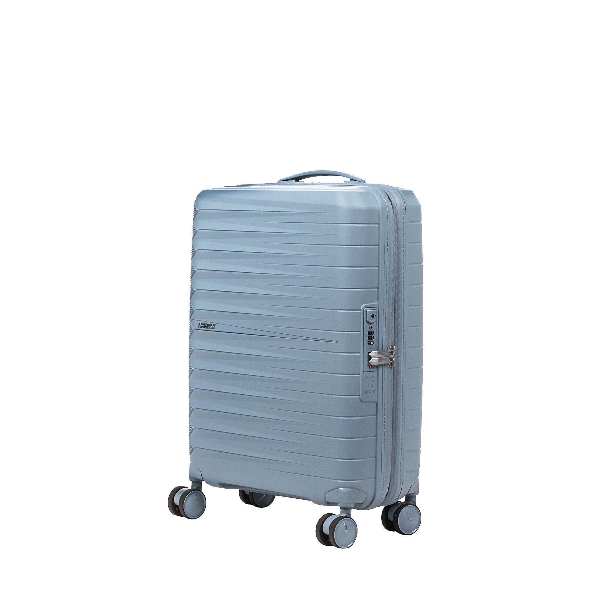 American Tourister By Samsonite SPINNER CABINA 4 RUOTE Celeste
