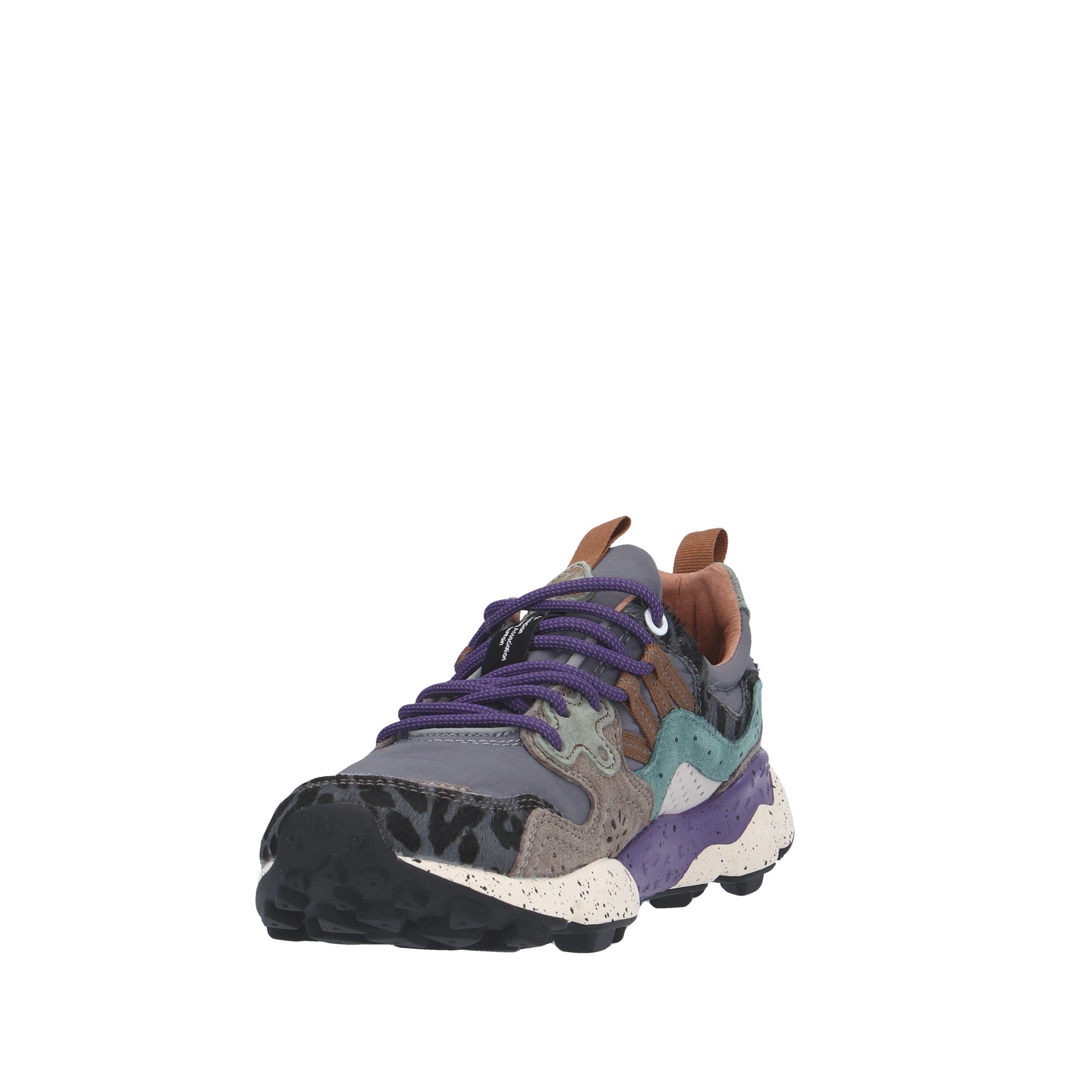 Flower Mountain SNEAKER Marrone/bordeaux