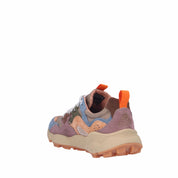Flower Mountain SNEAKER Petrolio/papaya