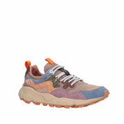 Flower Mountain SNEAKER Petrolio/papaya