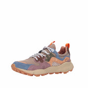 Flower Mountain SNEAKER Petrolio/papaya