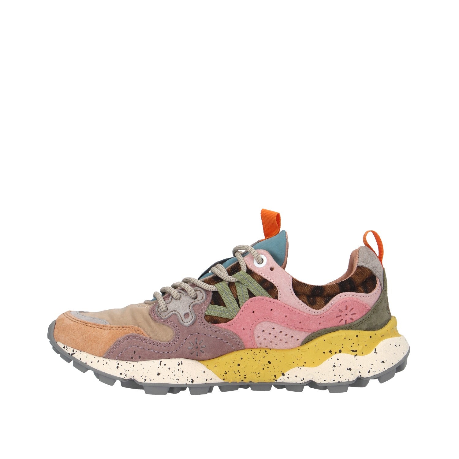 Flower Mountain SNEAKER Senape/grigio