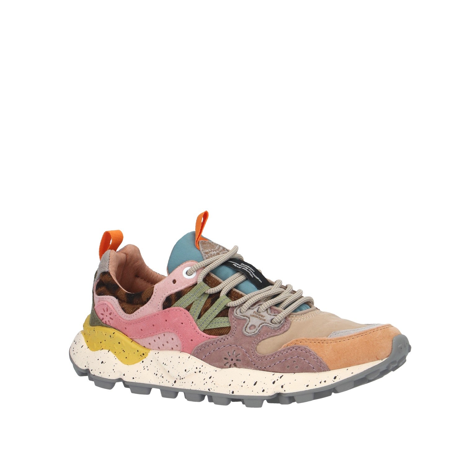 Flower Mountain SNEAKER Senape/grigio