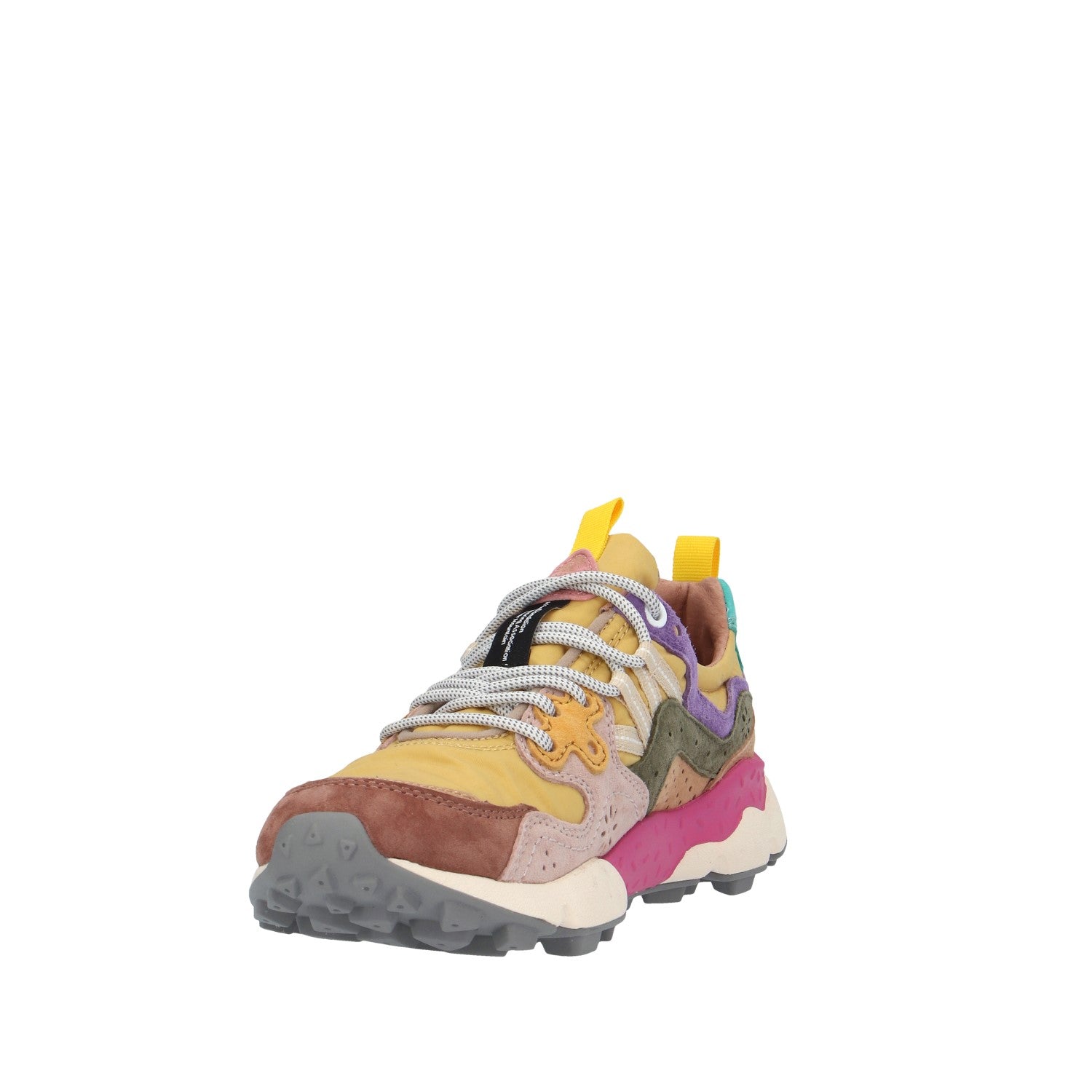 Flower Mountain SNEAKER Marrone/senape